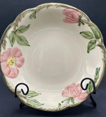 (4) Cuencos de salsa/fruta rosa del desierto franciscano de colección (antiguo sello franciscano) años 40’s Foto 1 de 4