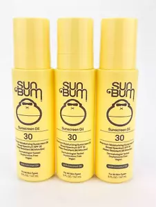 Sun Bum SPF 30 Olio Crema Solare di Cocco Idratante Vegan Lotto di 50 EXP VARIA - Foto 1 di 1