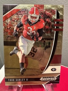 2020 Panini Prizm Draft Picks Prizms Gold Vinyl #96 Todd Gurley II /5