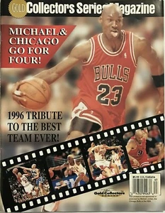 Michael Jordan 1996 Gold Collectors Series Magazine Tribute To Best Team Ever - Picture 1 of 2