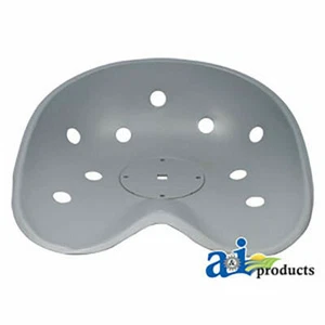 8N400 New Steel Non Flip Pan Seat for Ford/New Holland Tractors 600 & 800 Series - Picture 1 of 2