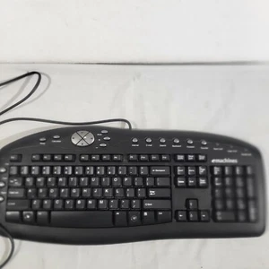 eMachines KB-0108 Full Standard Desktop PC Wired Keyboard Internet Multimedia - Picture 1 of 5