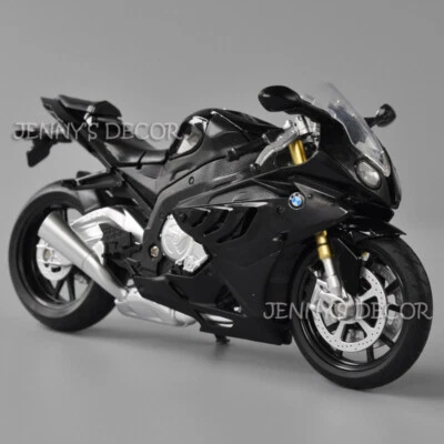 1:12 Diecast Motorcycle Model Toys BMW S1000RR Sport Bike Replica Collectable - Image 1 of 4