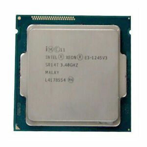 Intel Xeon E3-1245 V3 CPU 4-Core 3.4GHz 8M LGA 1150 SR14T 84W Processor
