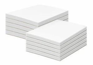 5 x 8" White Memo Pads - Chipboard Backing - 50 Sheets Per Pad, 10 Pads Per Pack - Picture 1 of 5