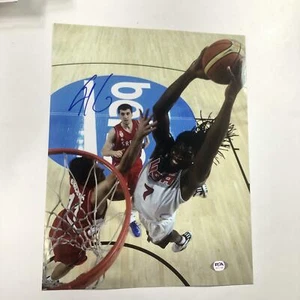 Kenneth Faried signed 11x14 photo PSA/DNA Denver Nuggets USA Basketball Autograp - Picture 1 of 1