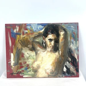 Original Artwork Study 12"x16” Oil On Custom Panel Study 244 2015 Tadeusz Seidel - Picture 1 of 3