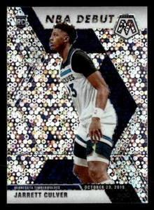 Tarjeta de novato Jarrett Culver 2019 Mosaic Prizm Silver Disco #263 Minnesota - Imagen 1 de 2