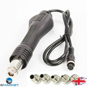 Mango de pistola de aire caliente BGA retrabajo 8 orificios soplador de soldadura estación de soldadura térmica 858 - Imagen 1 de 13