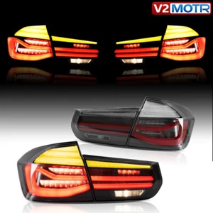 Par de luces traseras LED VLAND con secuencial para BMW Serie 3 F30 F35 F80 2012-2018 - Imagen 1 de 18