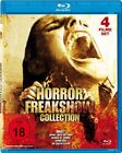 4 Horrorfilme BLU-RAY Humans vs. Zombies, Insane - Hotel des Todes, The Theatre