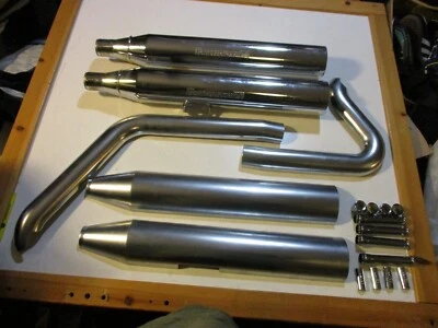 SILENCIADOR ESCAPE MOTO HARLEY DAVIDSON 64900453 + PROTECTORES TÉRMICOS + OTRAS PIEZAS Foto 1 de 4