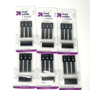 18 Tubes Up & Up 0.5 mm Mechanical Pencil Lead With Erasers - Picture 1 of 5