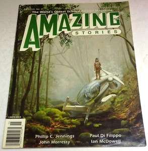 Amazing Stories – US ‘bedsheet’ – July 1992 - Vol.67 No.4 - Lackey & McCaffrey - Picture 1 of 5