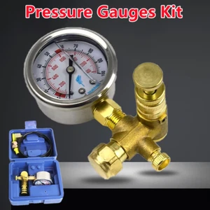6Mpa Pressure Gauges Kit Nitrogen Gas Charging Hydraulic Breaker Hammer Device M - Picture 1 of 6