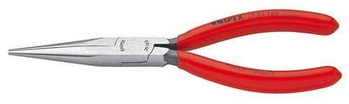 Knipex 2921160 (alicates telefónicos) recubierto de plástico negro atramentizado 6 1/4 pulgadas-