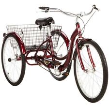 Adult Tricycle Trike Women Men 1 Speed 3 Three Wheel Bike Schwinn 26 Bicycle New