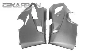 Carenados laterales inferiores de fibra de carbono Ducati Panigale V4 2018-2020 (silencio Akrapovic - Imagen 1 de 4