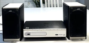 JVC Micro Component System UX-EP25 CD player Mp3 Wma Ipod Usb with 2 speakers - Picture 1 of 7