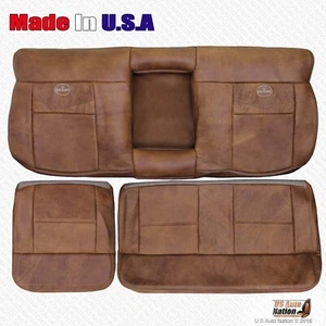 2004 - 2008 Ford F150 King Ranch - Rear Bottoms & Top Leather Seat Cover - Picture 1 of 6