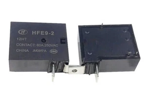 1Pce HFE9-2 12HT 12VDC 60A Electromagnetic Relay 5Pins #A7 - Picture 1 of 4