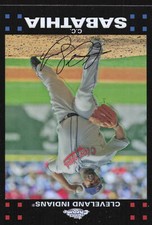 2007 Topps Chrome #6 CC Sabathia     Cleveland Indians Card