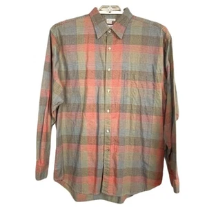 The Territory Ahead Herren Gr. XL blau rot kariert Knopfleiste Langarm Hemd - Bild 1 von 7