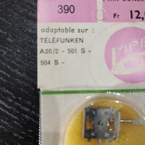 Saphir 390 Stylus Lesekopf adaptierbar Telefunken A20/2 501S 504S CL11h4 - Bild 1 von 3