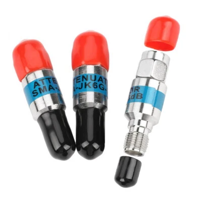 RF Coaxial Attenuator SMA JK Male to Female 2W DC-6GHz 50 ohm 1-30dB Connector - Image 1 of 4