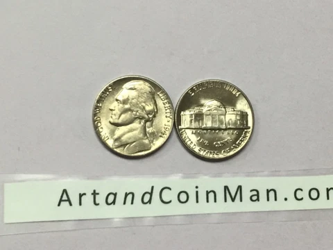 1941 P JEFFERSON NICKEL BU UNCIRCULATED BU NICKEL! NICE COIN! Cover