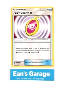 Pokemon Fairy Charm Trainer Item 175/214 Lost Thunder Uncommon - MN - Imagen 1 de 2