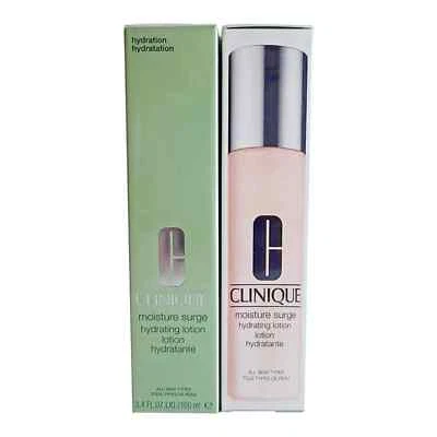 CLINIQUE Moisture Surge Hydro-infused Lotion ALL SKIN TYPES 3.4oz/100ml New - Image 1 of 4