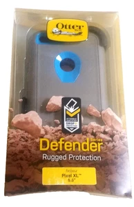 OtterBox Defender Series Gray/Blue Case Google Pixel XL 5.5" & Holster  - RETAIL - Picture 1 of 5