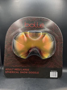 bolle ski goggles Factory Sealed Adult Med/lrg Spherical Snow Goggles - Picture 1 of 4