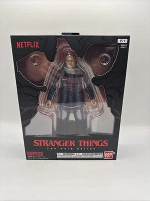 Hopper 6" Figure Stranger Things The Void Series Netflix Show Bandai New - Image 1 of 4