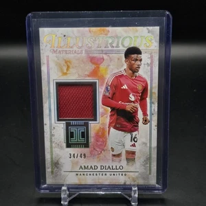 Amad Diallo 2024-25 Panini Impeccable Premier League Illustrious Materials 34/49 - Bild 1 von 2