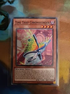 Time Thief Chronocorder - IGAS-EN018 - Common 1st Edition Yugioh (YC174) - Picture 1 of 2