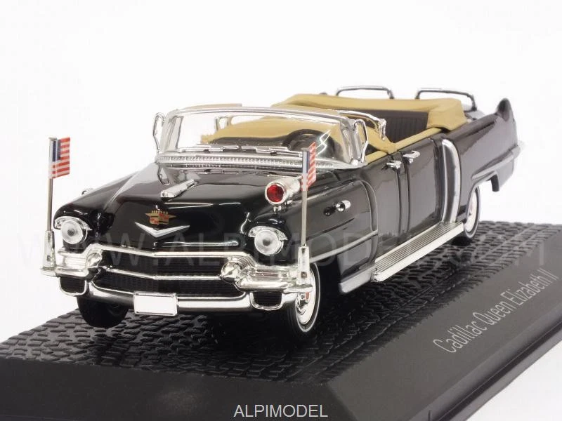 Cadillac Queen Elisabeth II 1956 Black 1:43 NOREV 910029 - Immagine 1 di 1