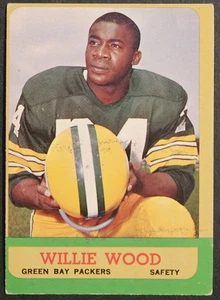 1963 Topps #95 Willie Wood Green Bay Packers - Imagen 1 de 2