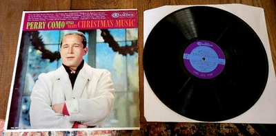 PERRY COMO SINGS MERRY Christmas, 1961 Vinyl LP, RCA Camden CAS 660, VG/VG+ - Image 1 of 2