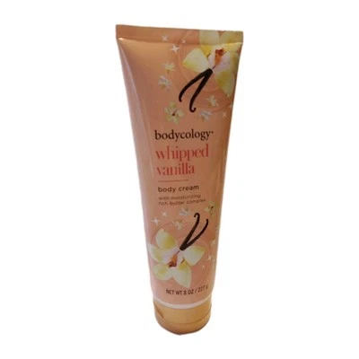 Bodycology Moisturizing Body Cream Whipped Vanilla 8 oz Shea Cocoa Jojoba Lotion - Image 1 of 3