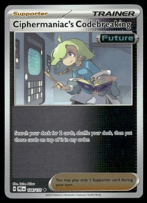 SV05: Temporal Forces #145/162 Ciphermaniac's Codebreaking - Image 1 of 2