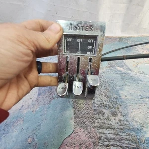 GM 7276568 1963 Buick Skylark Oldsmobile Cutlass F85 Climate Control w Knobs OEM - Picture 1 of 10