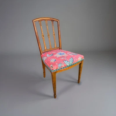 Antique Continental Birch Chair, Late 19th Century - Image 1 of 4