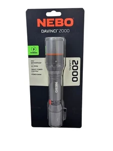 NEBO NEB-FLY-1014 Davinci 2000 Lumen wiederaufladbare Taschenlampe NEU - Bild 1 von 7