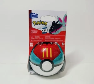 Mega Construx: Pokemon Finneon with Lure Ball JCT21 - 18 Pcs - Brand New - Picture 1 of 6