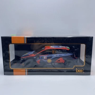 HYUNDAI I20 N RALLY1 #11 WINNER CENTRAL EUROPEAN RALLY 2023 1/18 IXO 18RMC19322 - Image 1 of 3