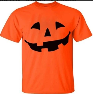 Camiseta de Halloween con gráfico de calabaza Jack-O-Lantern naranja para hombre - Imagen 1 de 1