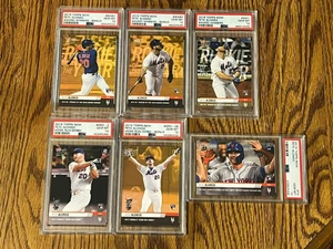 6 card lot 2019 Topps Now Pete Alonso RC PSA 10 #74 HRD-2B AWB1 AWB7 AW1 HRD-2 - Picture 1 of 5