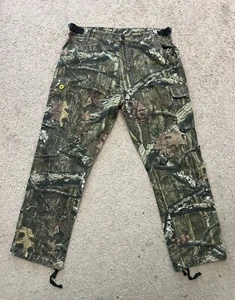 Scent Blocker Men’s Real Trea Camo Adjustable Waist Cargo Pants XL 36-38x30 in - Picture 1 of 7